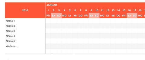 Urlaubsplaner 2016