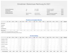 Einnahmen-Überschuss-Rechnung 2021 mit EKS für Mac und iPad 